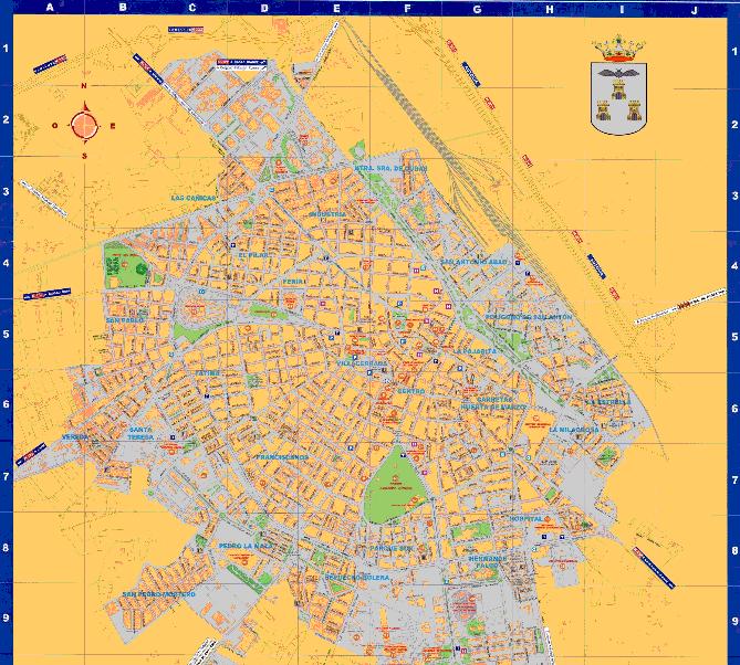 Mapa de Albacete